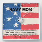 Military Mom Gift, Navy Mom Mothers Day, Navy Mom Gift, Deployment Gift, Navy Mom Necklace from Son, Military, Deploy Gift, Best Navy Mom