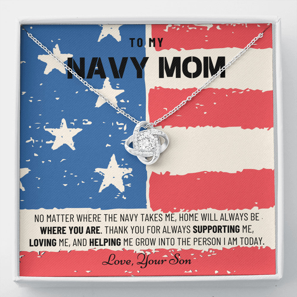 Military Mom Gift, Navy Mom Mothers Day, Navy Mom Gift, Deployment Gift, Navy Mom Necklace from Son, Military, Deploy Gift, Best Navy Mom