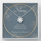 Nanny Appreciation Necklace Gift, Nanny Thank You Gift, Thank you Nanny, Gift for Nanny Leaving, A Truly Amazing Babysitter Gift, Best Nanny