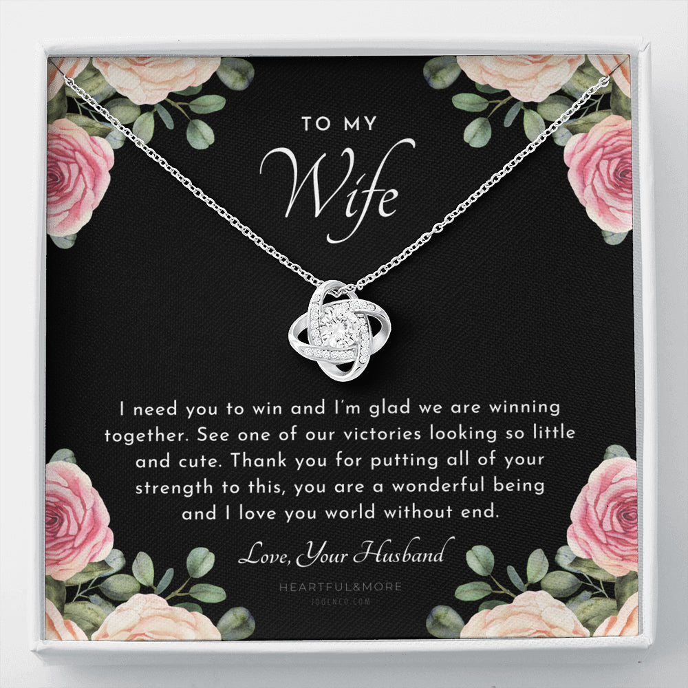 Postpartum Gift for Wife, Gift for Wife Post Pregnancy, Becoming A Mother Gift, Wife After Pregnancy Necklace, Wife Becoming A Mom