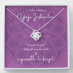 Gift For Yoga Instructor, Yoga Instructor Appreciation Gift, Yoga Teacher Necklace Gift, Yoga Teacher Jewelry, Yoga Teacher Thank You Gift