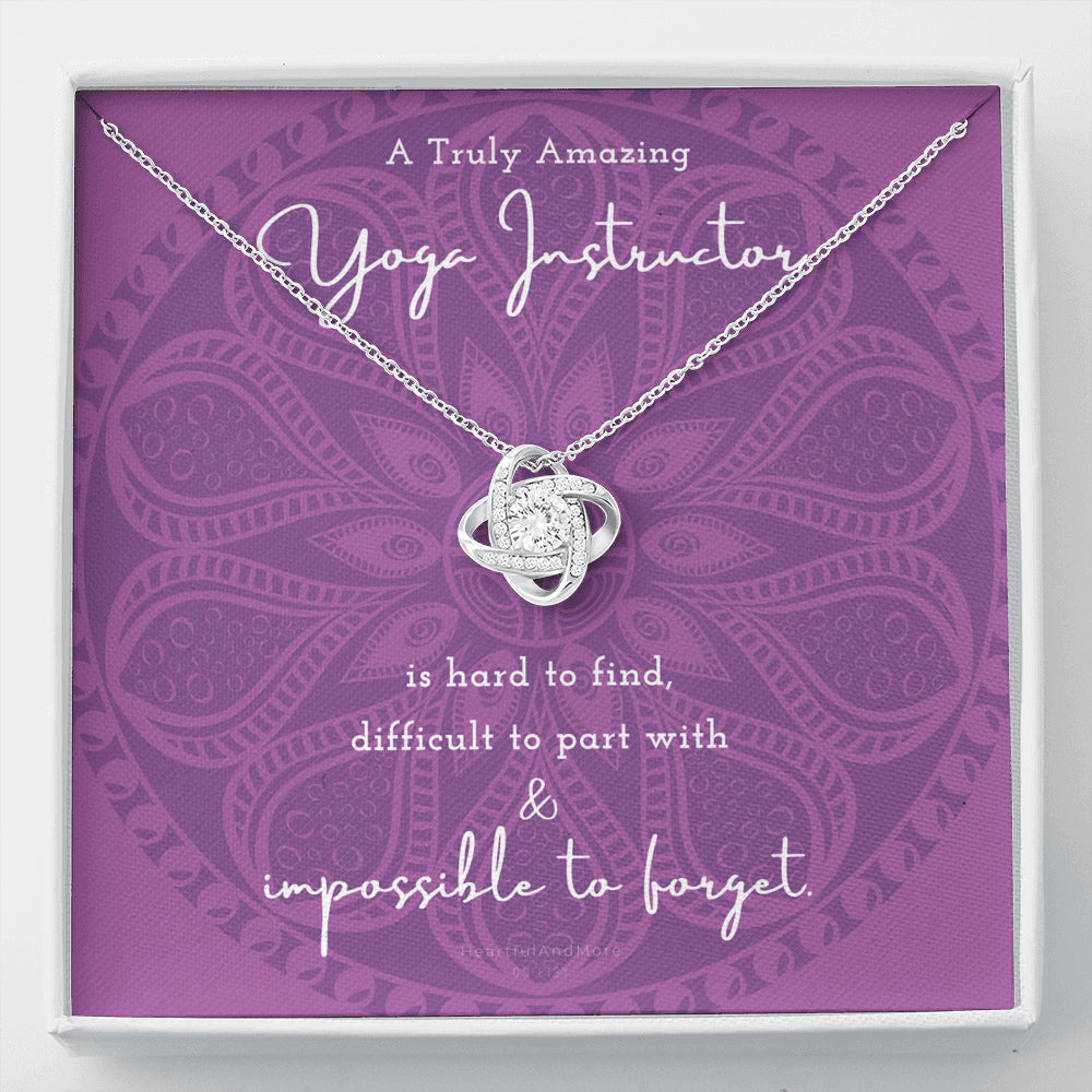 Gift For Yoga Instructor, Yoga Instructor Appreciation Gift, Yoga Teacher Necklace Gift, Yoga Teacher Jewelry, Yoga Teacher Thank You Gift