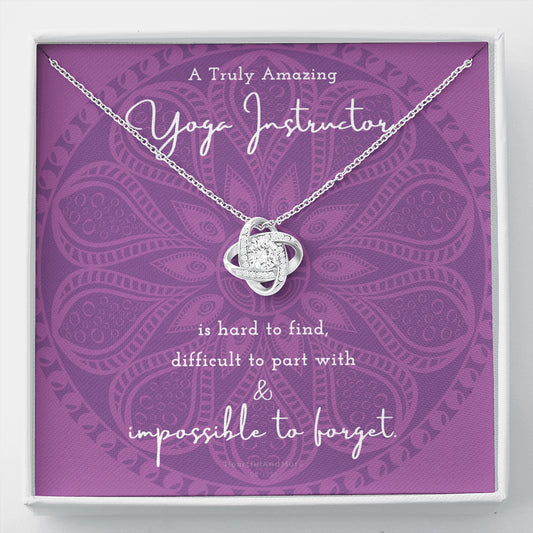 Gift For Yoga Instructor, Yoga Instructor Appreciation Gift, Yoga Teacher Necklace Gift, Yoga Teacher Jewelry, Yoga Teacher Thank You Gift