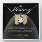 Mom to be gift | New Mommy Gift Necklace | Pregnant Wife Gift | I May Just Be A Bump But I Love You | To mummy from bump | To Mommy to be