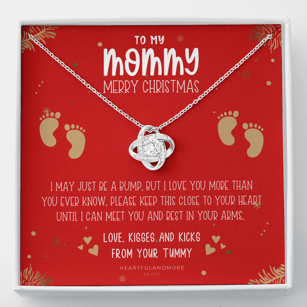 New Mom Christmas, Pregnant Wife Christmas Gift, Christmas Gift For Pregnant Wife, Jewelry For Pregnant Wife, Expecting Wife Christmas
