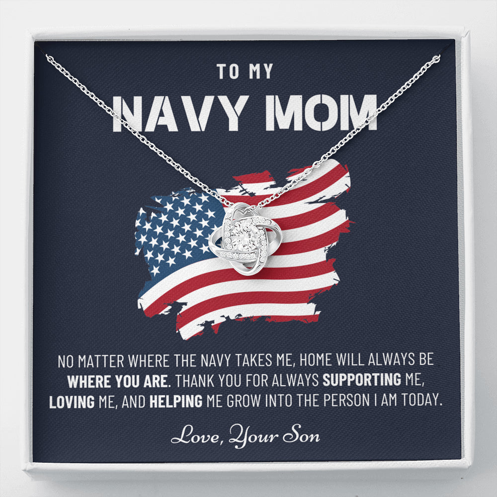 Military Mom Gift, Navy Mom Mothers Day, Navy Mom Gift, Deployment Gift, Navy Mom Necklace from Son, Military, Deploy Gift, Best Navy Mom