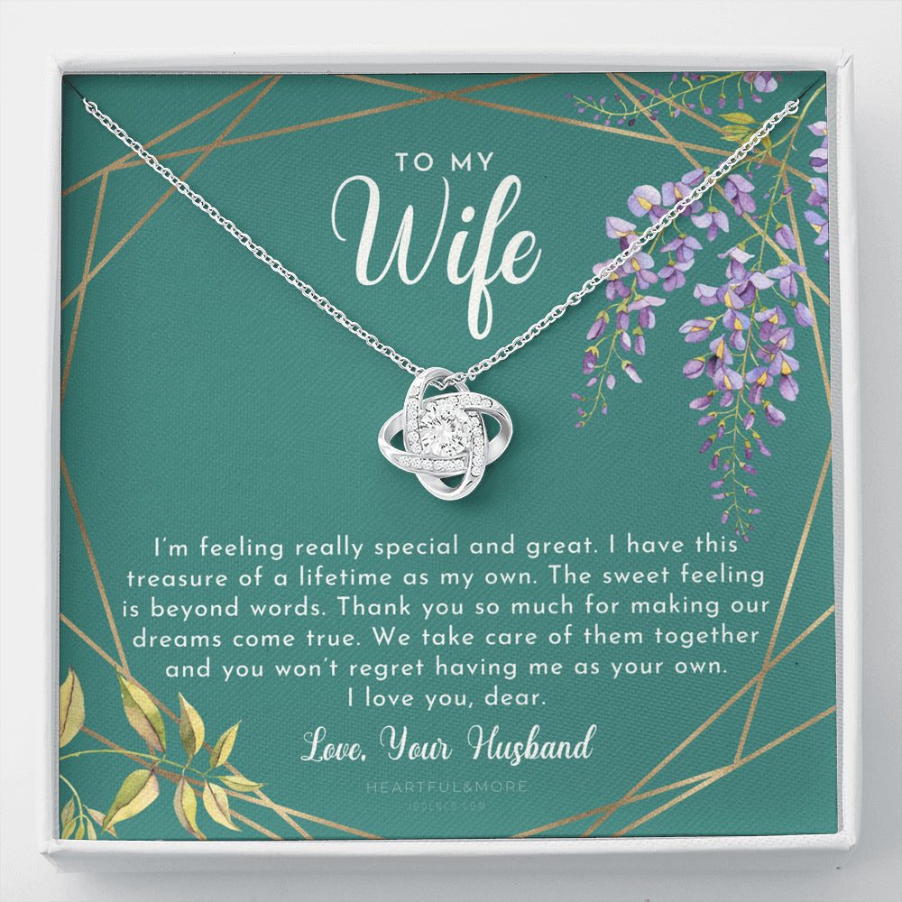 Postpartum Gift for Wife, Gift for Wife Post Pregnancy, Becoming A Mother Gift, Wife After Pregnancy Necklace, Wife Becoming A Mom