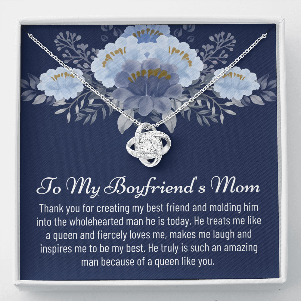 Gift for boyfriend's mom | Boyfriend's Mom Necklace | To my boyfriend’s Mom Gift | Mother’s day gift for Boyfriend's Mom