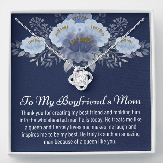 Gift for boyfriend's mom | Boyfriend's Mom Necklace | To my boyfriend’s Mom Gift | Mother’s day gift for Boyfriend's Mom