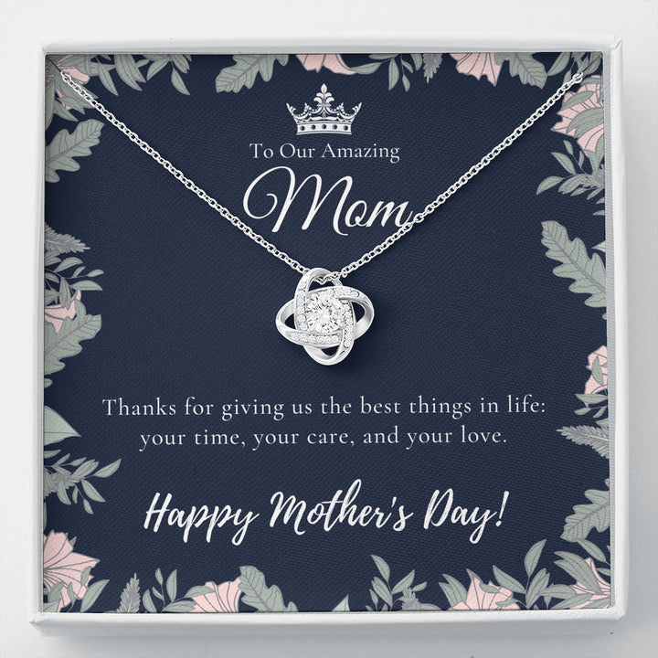 To Our Amazing Mom Necklace | Happy Mother’s Day Gift | Personalized Mom Gift | Mothers Necklace | Gift for Mom | Best Mom Gift