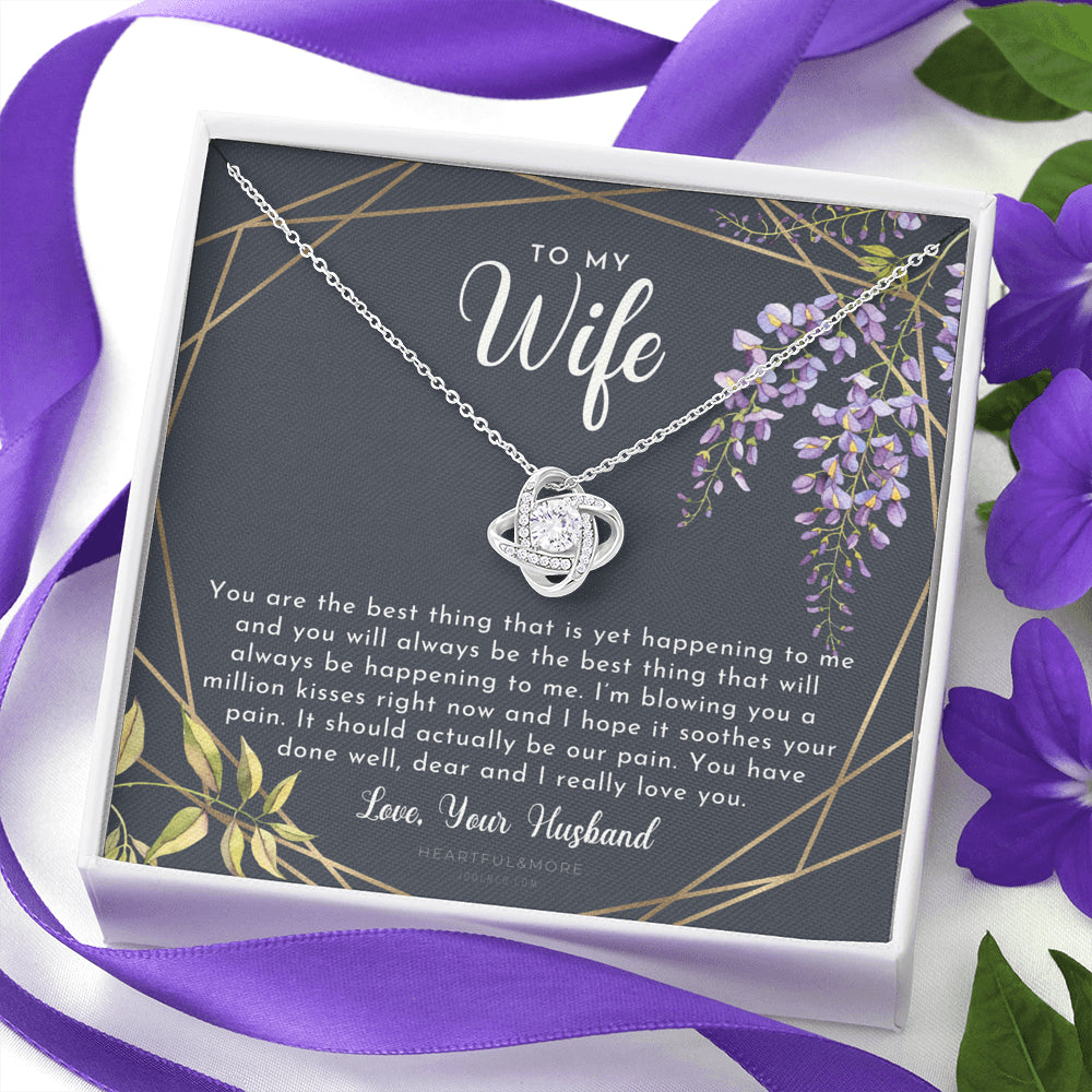 Postpartum Gift for Wife, Gift for Wife Post Pregnancy, Becoming A Mother Gift, Gift For Wife Birth, Wife After Pregnancy Necklace, Wife Becoming A Mom