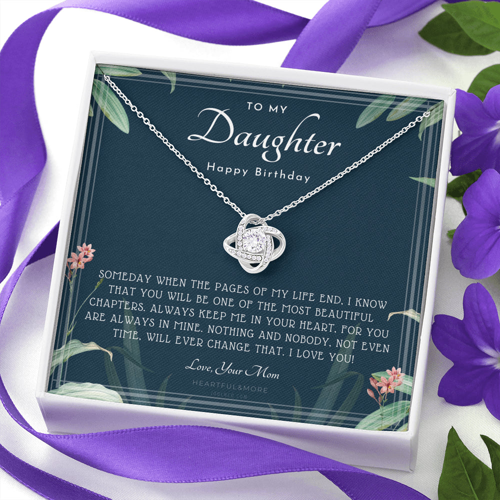 Daughter Gift from Mom to Daughter | Necklace for Daughter | Gift for Daughter from Mom | Daughter gift to daughter birthday gift