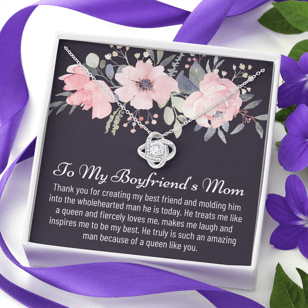 Gift for boyfriend's mom | Boyfriend's Mom Necklace | To my boyfriend’s Mom Gift | Mother’s day gift for Boyfriend's Mom