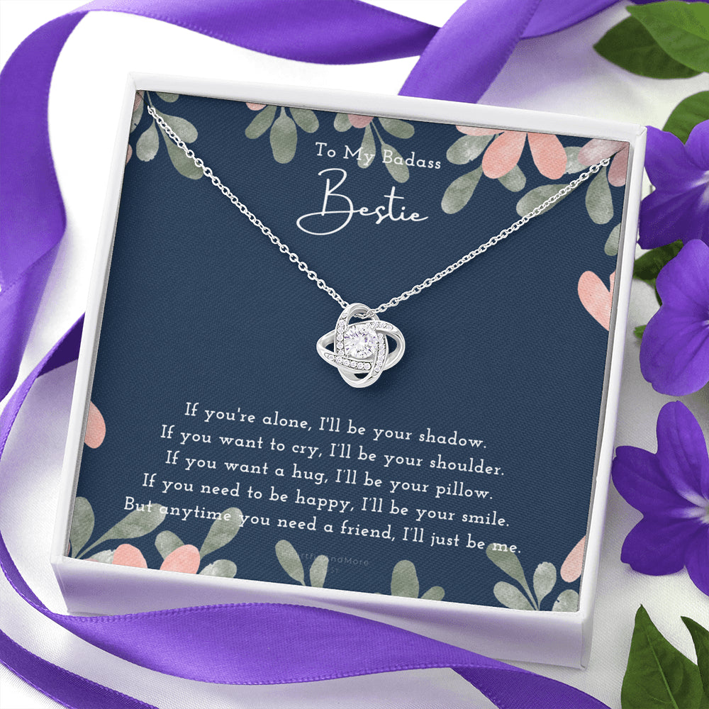 Knot of Friendship Gift, Best Friend necklace, Best Friend Gift, Gift For Friend, Friendship, Love Knot Necklace, Friend Forever Gifts