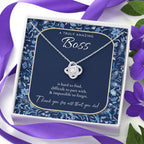 Boss Gift, Necklace for Boss, Gift for Female Boss, Girl Boss, Boss Lady, Thank You Gift, A Truly Amazing Boss Gift, Best Boss