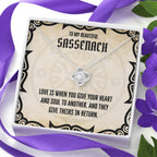 To My Sassenach, Outlander Gift, Outlander Gift Box, Outlander Jewelry, Outlander Gift For Wife, Outlander Charm, Outlander Necklace