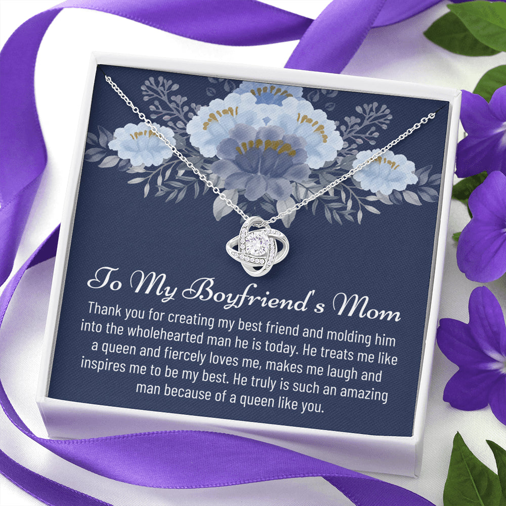 Gift for boyfriend's mom | Boyfriend's Mom Necklace | To my boyfriend’s Mom Gift | Mother’s day gift for Boyfriend's Mom