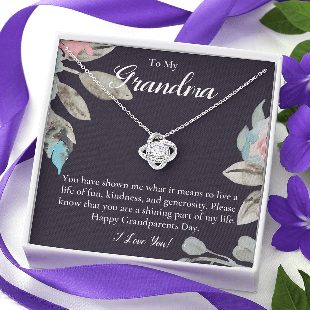Gift For Grandma Necklace, Grandmother Birthday Gift From Granddaughter/Grandson, To My Grandma Necklace Gift, Grandmother Gift, Grandparents Day Gift
