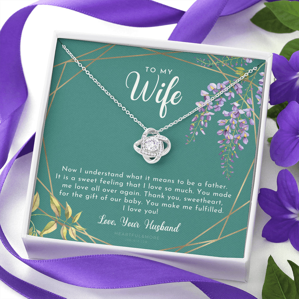 Postpartum Gift for Wife, Gift for Wife Post Pregnancy, Becoming A Mother Gift, Wife After Pregnancy Necklace, Wife Becoming A Mom