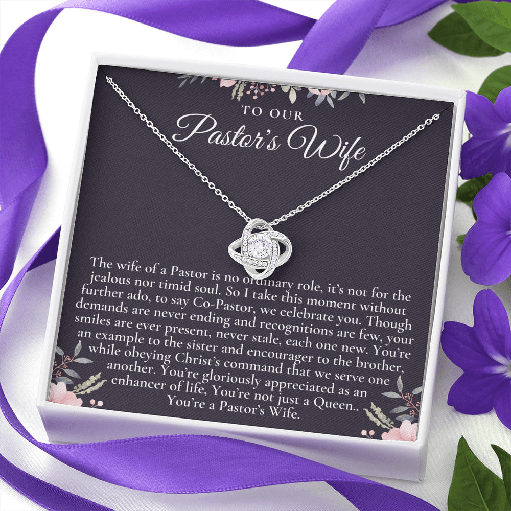 Pastor's Wife Appreciation Gift Necklace, Bible Study Gift, Christmas Present For Pastor's Wife, Best Preacher Wife Gift, Priest Wife Gift