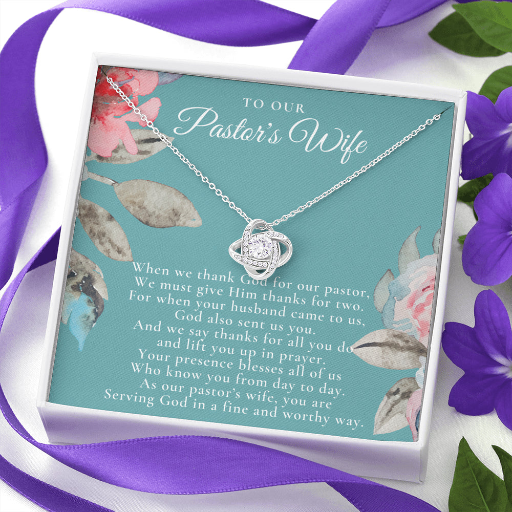Pastor's Wife Appreciation Gift Necklace, Bible Study Gift, Christmas Present For Pastor's Wife, Best Preacher Wife Gift, Priest Wife Gift