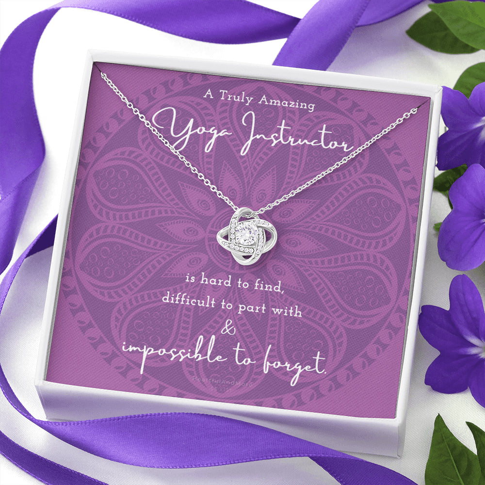 Gift For Yoga Instructor, Yoga Instructor Appreciation Gift, Yoga Teacher Necklace Gift, Yoga Teacher Jewelry, Yoga Teacher Thank You Gift