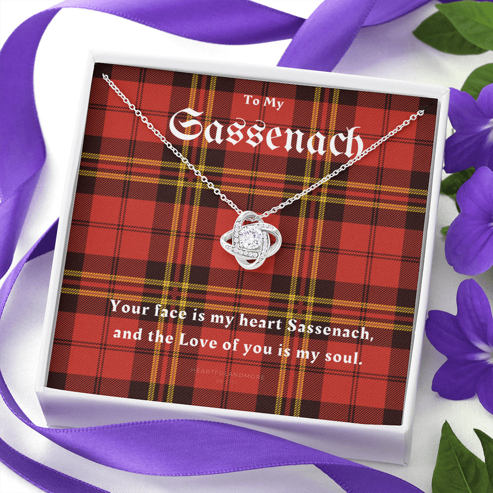 To My Sassenach, Outlander Gift, Outlander Gift Box, Outlander Jewelry, Outlander Gift For Wife, Outlander Charm, Outlander Necklace