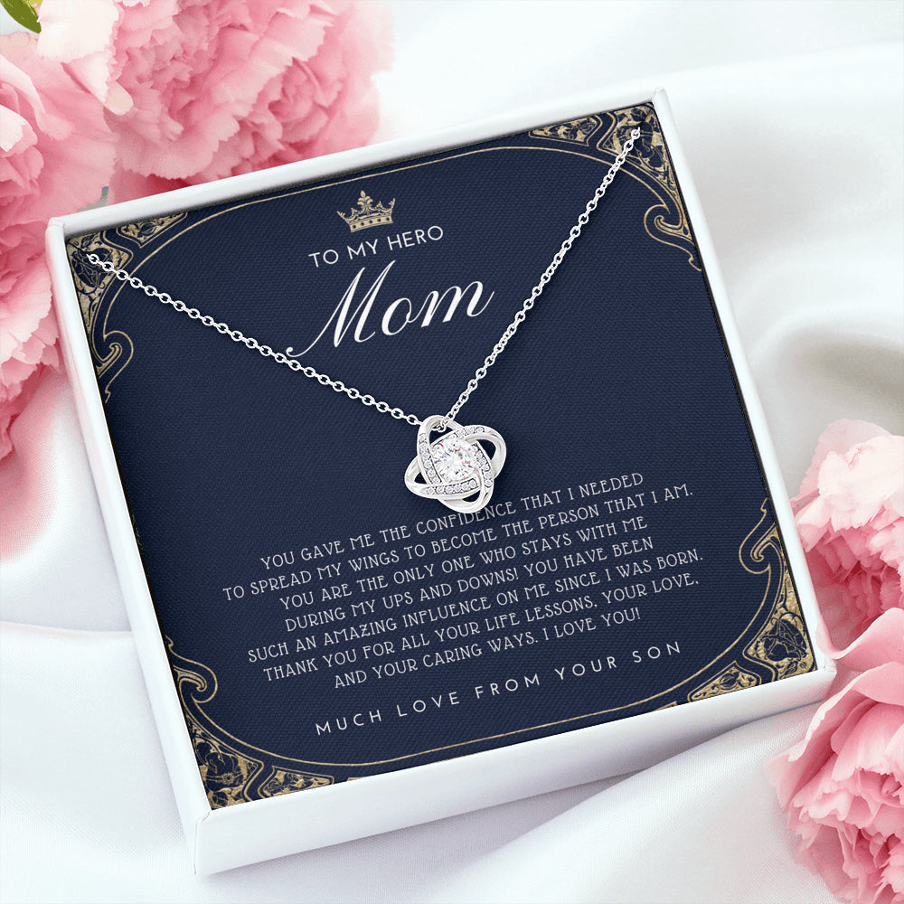 Personalized gifts for Mom | To My Beautiful Mom Necklace | Badass Mom Gift | Mother's Day Gift | Gift from Son to Mom | Mother Gift Jewelry