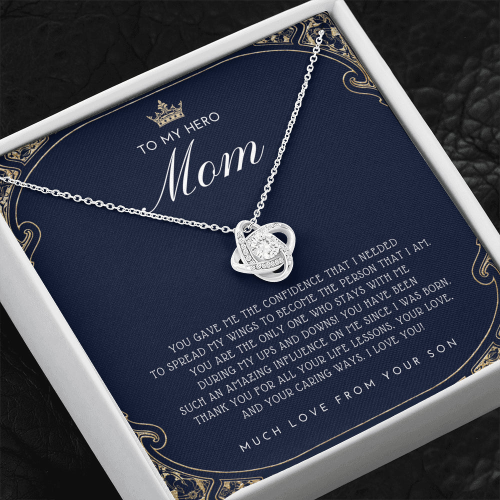 Personalized gifts for Mom | To My Beautiful Mom Necklace | Badass Mom Gift | Mother's Day Gift | Gift from Son to Mom | Mother Gift Jewelry