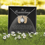 New Grandma Gift | Mom to Grandma Necklace | Pregnancy Announcement Grandparent | First Time Grandma Gifts | New Grandma Necklace