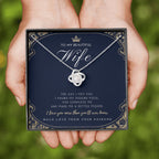 Anniversary gift for wife | Valentines gift for her | valentines day gift for wife | Wife Jewelry | Wife Necklace | Necklace for wife | Birthday gift for wife