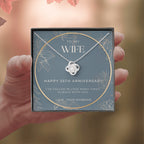 25 Year Anniversary Gift For Wife - Love Knot Necklace