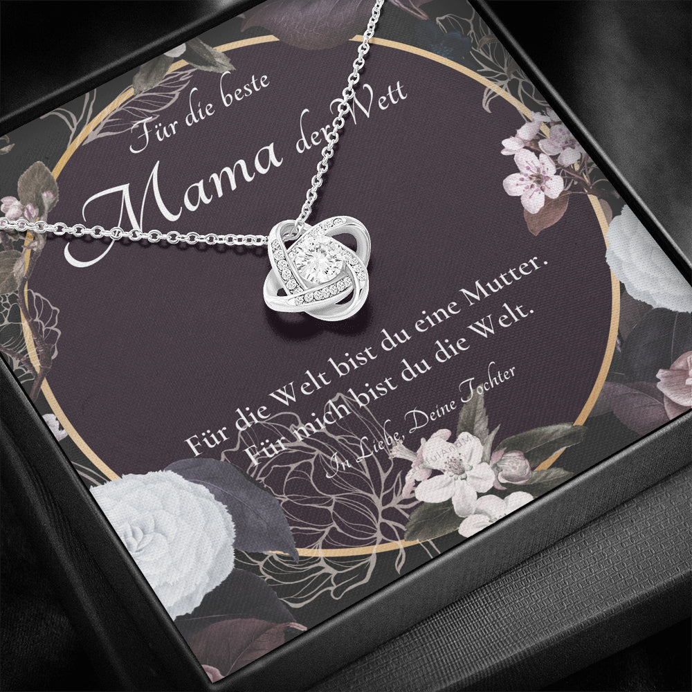 Beste Mama Der Welt, Mama Geschenk, Geschenk für Mutter Von Tochter, Geschenk Von Tochter An Mutter, Geburtstag Mama