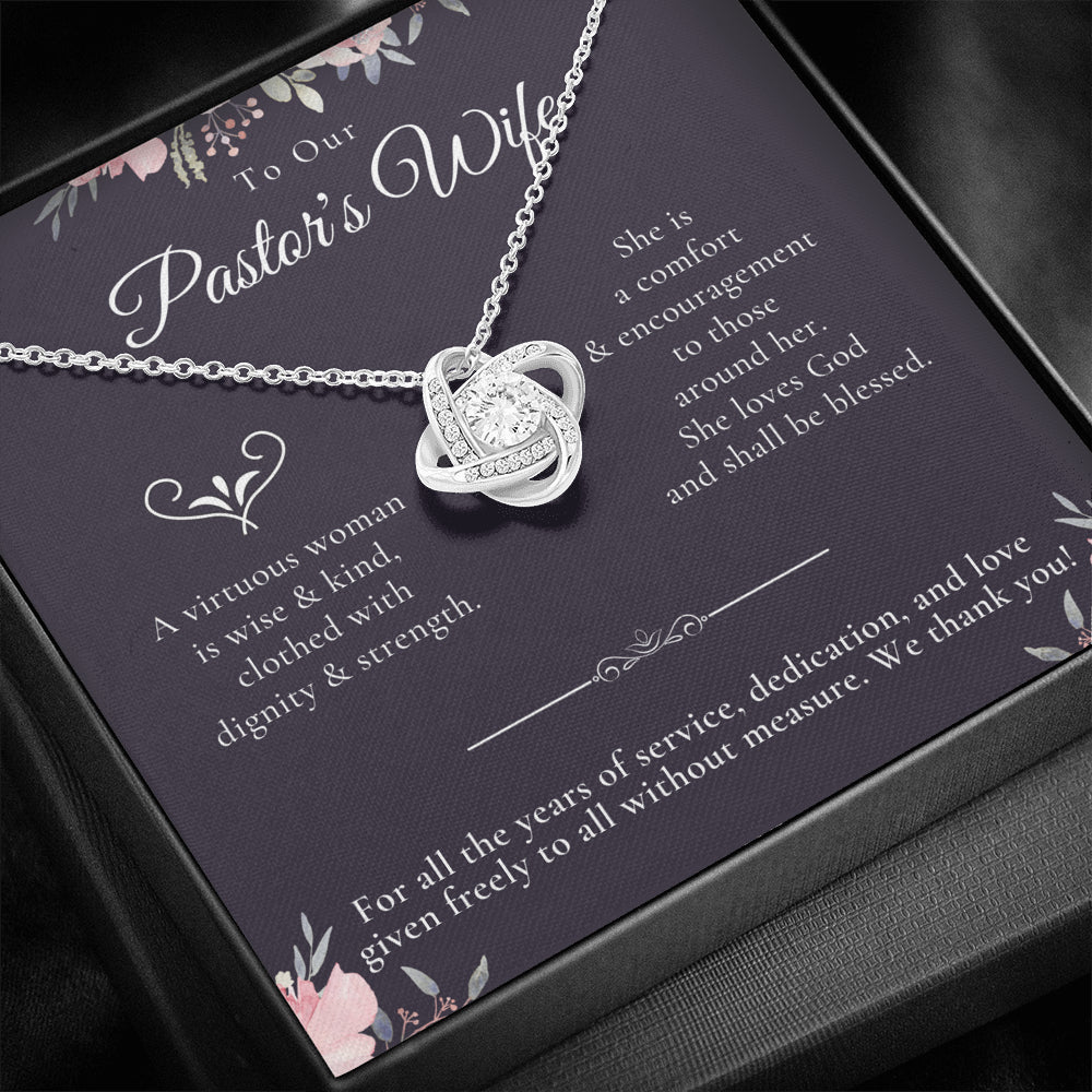 To our pastor's wife