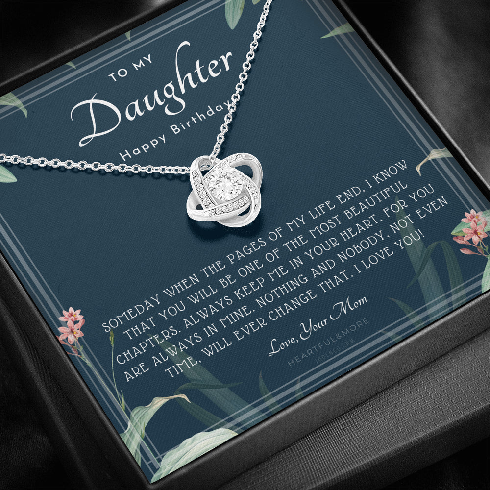 Daughter Gift from Mom to Daughter | Necklace for Daughter | Gift for Daughter from Mom | Daughter gift to daughter birthday gift