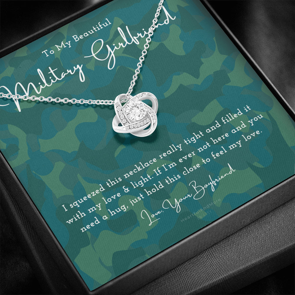 Army Girlfriend Gift, Best Military Girlfriend In The World, Deployment Gift, Gift for Military Girlfriend, Military, Deployment Necklace