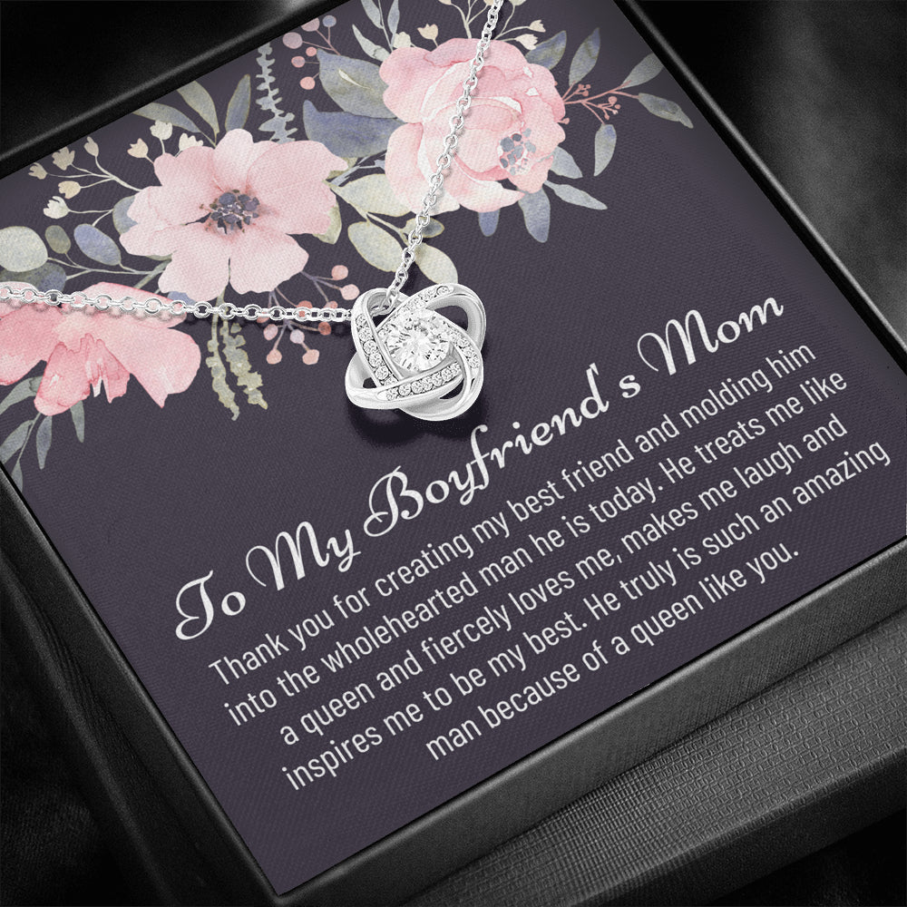 Gift for boyfriend's mom | Boyfriend's Mom Necklace | To my boyfriend’s Mom Gift | Mother’s day gift for Boyfriend's Mom