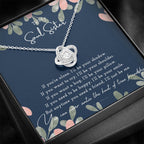 Knot of Friendship Gift, Best Friend necklace, Best Friend Gift, Gift For Friend, Friendship, Love Knot Necklace, Friend Forever Gifts