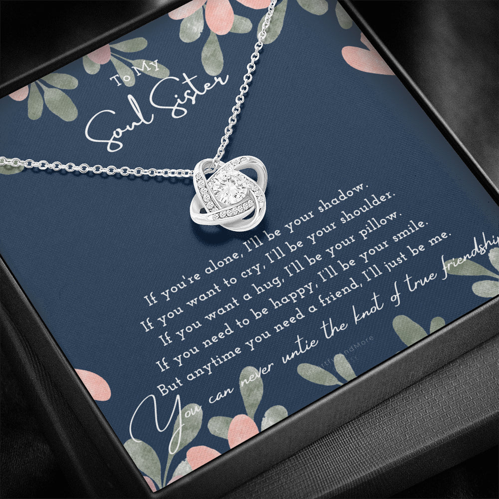 Knot of Friendship Gift, Best Friend necklace, Best Friend Gift, Gift For Friend, Friendship, Love Knot Necklace, Friend Forever Gifts