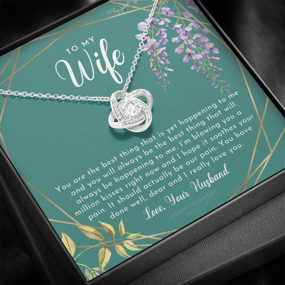 Postpartum Gift for Wife, Gift for Wife Post Pregnancy, Becoming A Mother Gift, Wife After Pregnancy Necklace, Wife Becoming A Mom