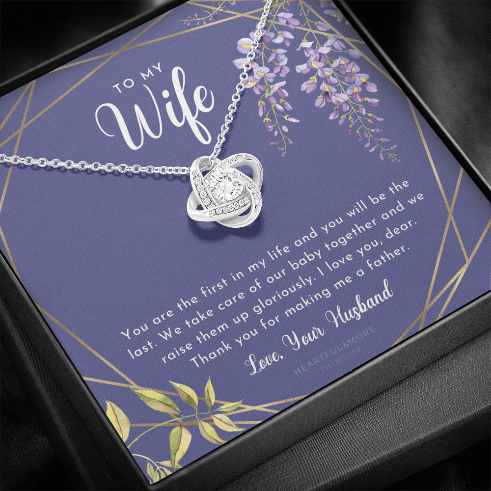 Postpartum Gift for Wife, Gift for Wife Post Pregnancy, Becoming A Mother Gift, Wife After Pregnancy Necklace, Wife Becoming A Mom