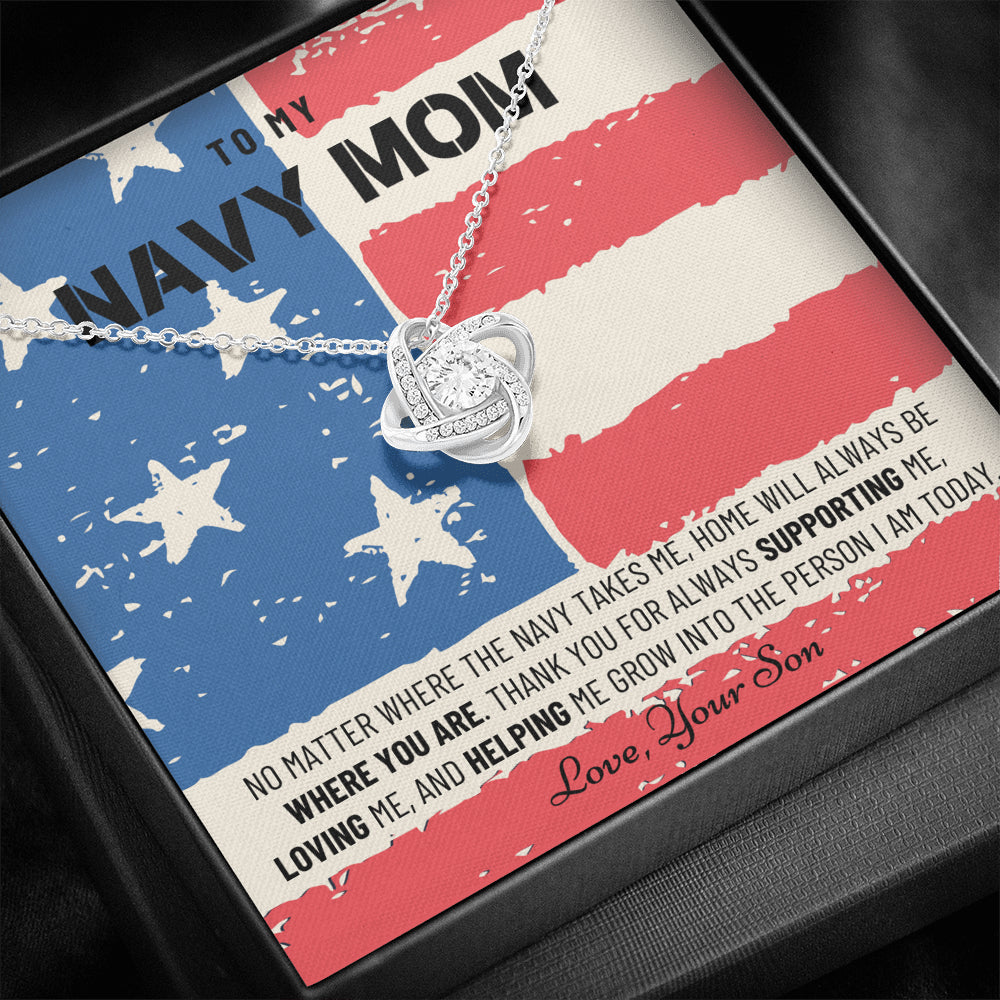Military Mom Gift, Navy Mom Mothers Day, Navy Mom Gift, Deployment Gift, Navy Mom Necklace from Son, Military, Deploy Gift, Best Navy Mom