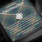 To My Shieldmaiden, Love You To Valhalla, Viking Gift, Personalized Viking Gifts, For Viking Wife, Viking Girlfriend Gift, Love Knot Necklace