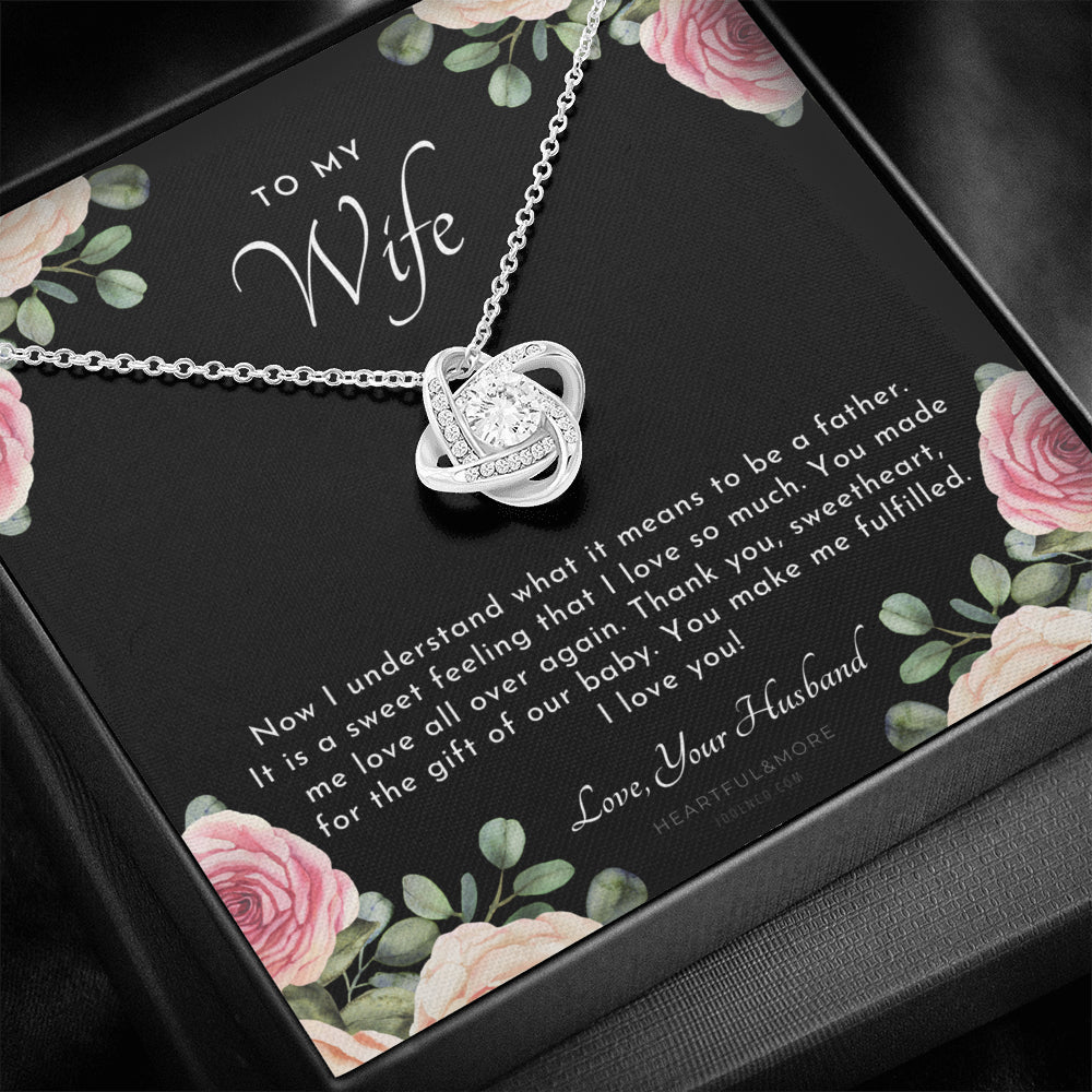 Postpartum Gift for Wife, Gift for Wife Post Pregnancy, Becoming A Mother Gift, Wife After Pregnancy Necklace, Wife Becoming A Mom