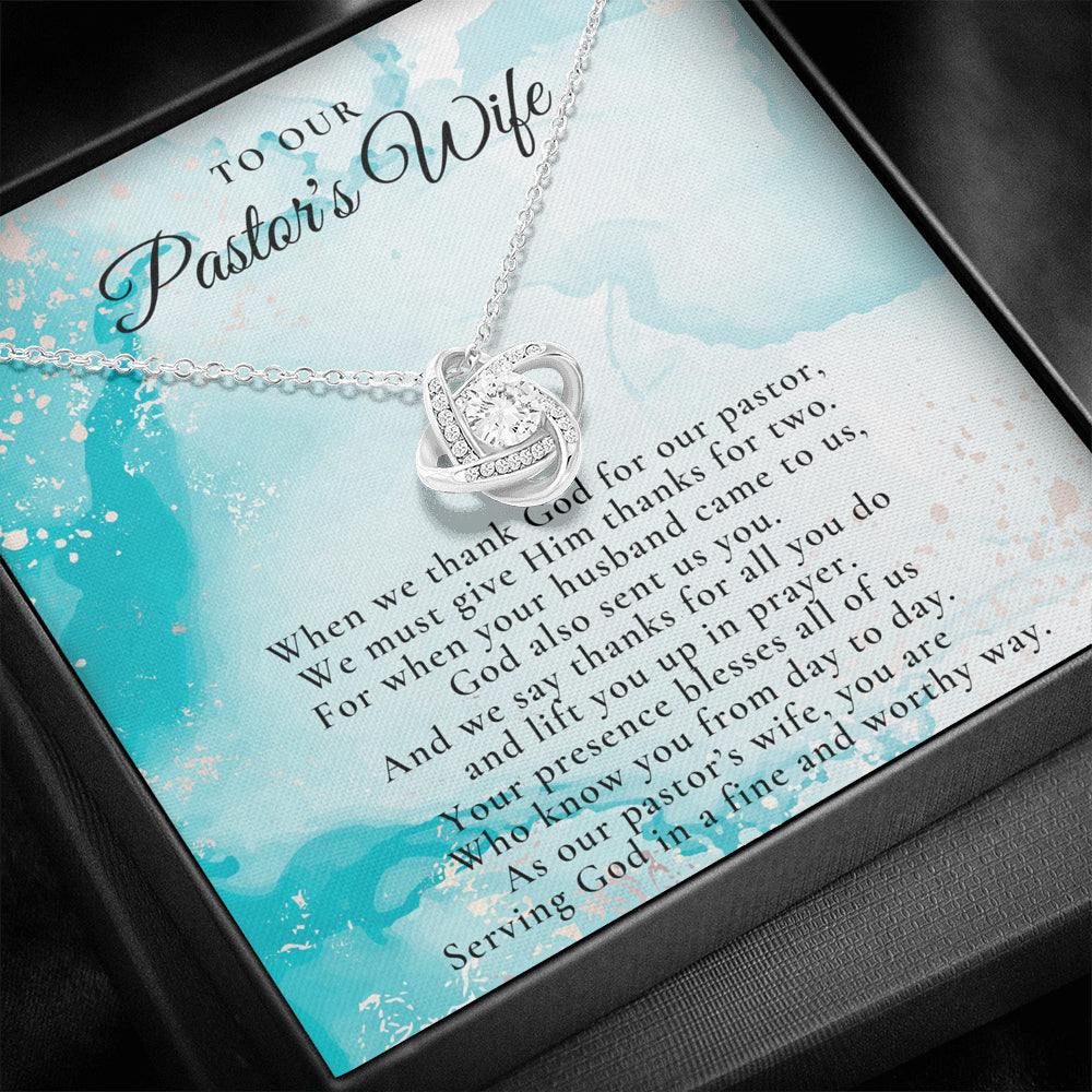 Pastor's Wife Appreciation Gift Necklace, Bible Study Gift, Christmas Present For Pastor's Wife, Best Preacher Wife Gift, Priest Wife Gift