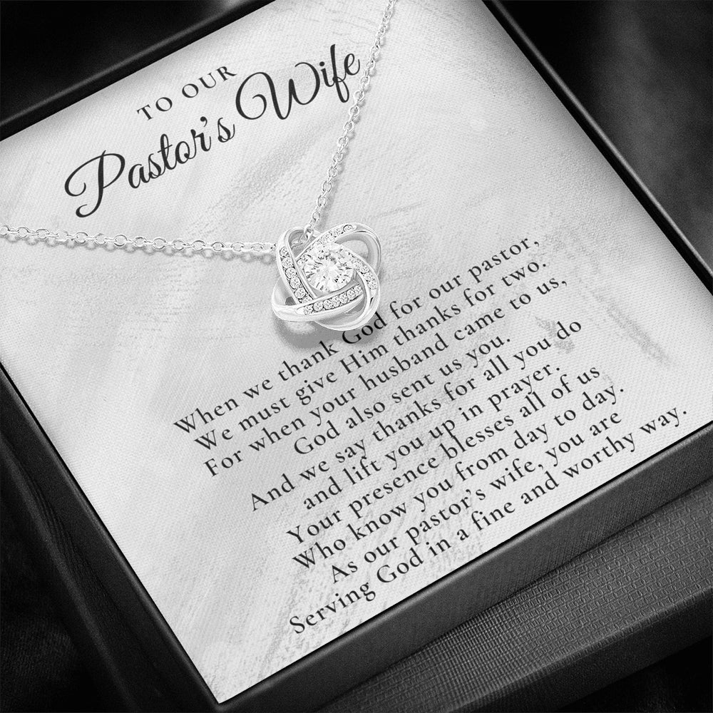 Pastor's Wife Appreciation Gift Necklace, Bible Study Gift, Christmas Present For Pastor's Wife, Best Preacher Wife Gift, Priest Wife Gift