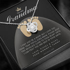 New Grandma Gift | Mom to Grandma Necklace | Pregnancy Announcement Grandparent | First Time Grandma Gifts | New Grandma Necklace