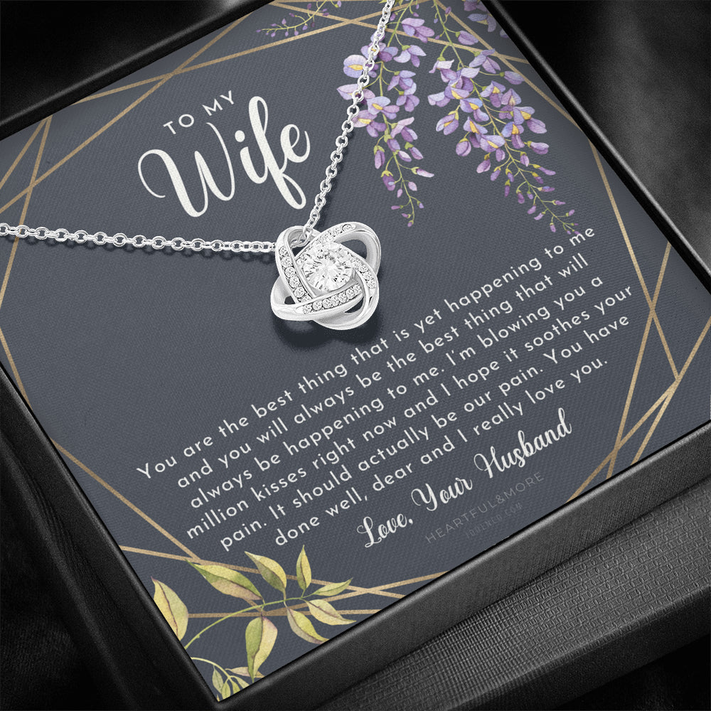 Postpartum Gift for Wife, Gift for Wife Post Pregnancy, Becoming A Mother Gift, Gift For Wife Birth, Wife After Pregnancy Necklace, Wife Becoming A Mom