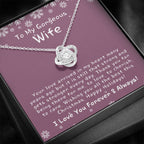 Christmas Gift for Wife, Christmas Gift for Her, Heart Necklace for Wife, Christmas Present for Wife, Christmas Gift Ideas for Wife