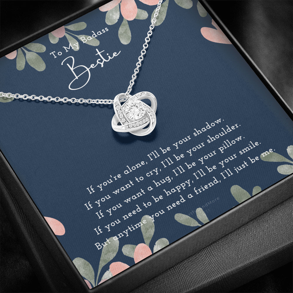 Knot of Friendship Gift, Best Friend necklace, Best Friend Gift, Gift For Friend, Friendship, Love Knot Necklace, Friend Forever Gifts